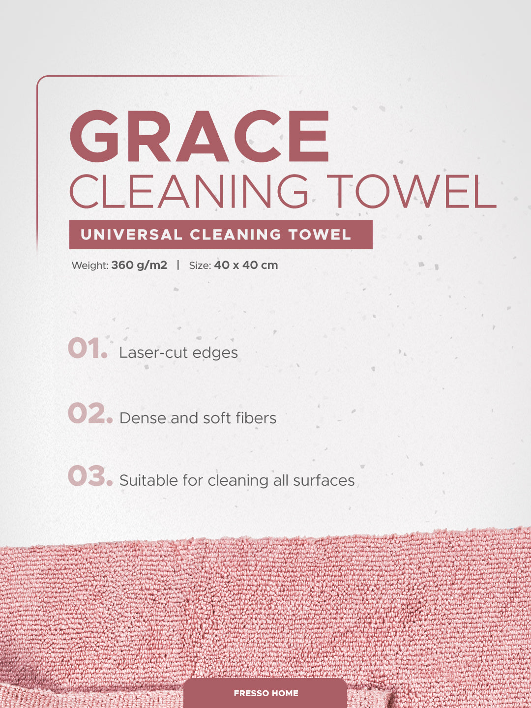 Fresso Home Grace Cleaning Towel