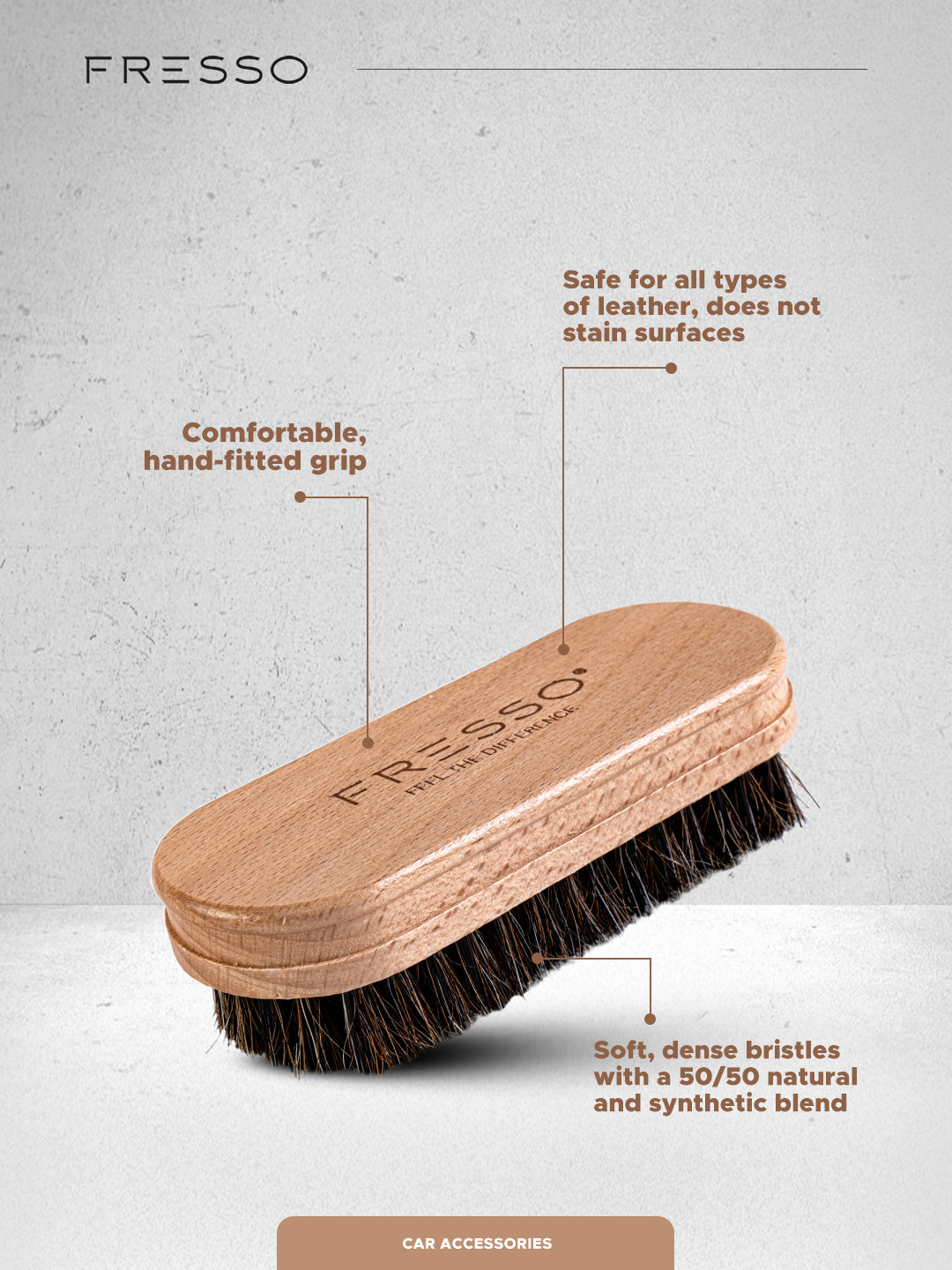 Fresso Leather Brush