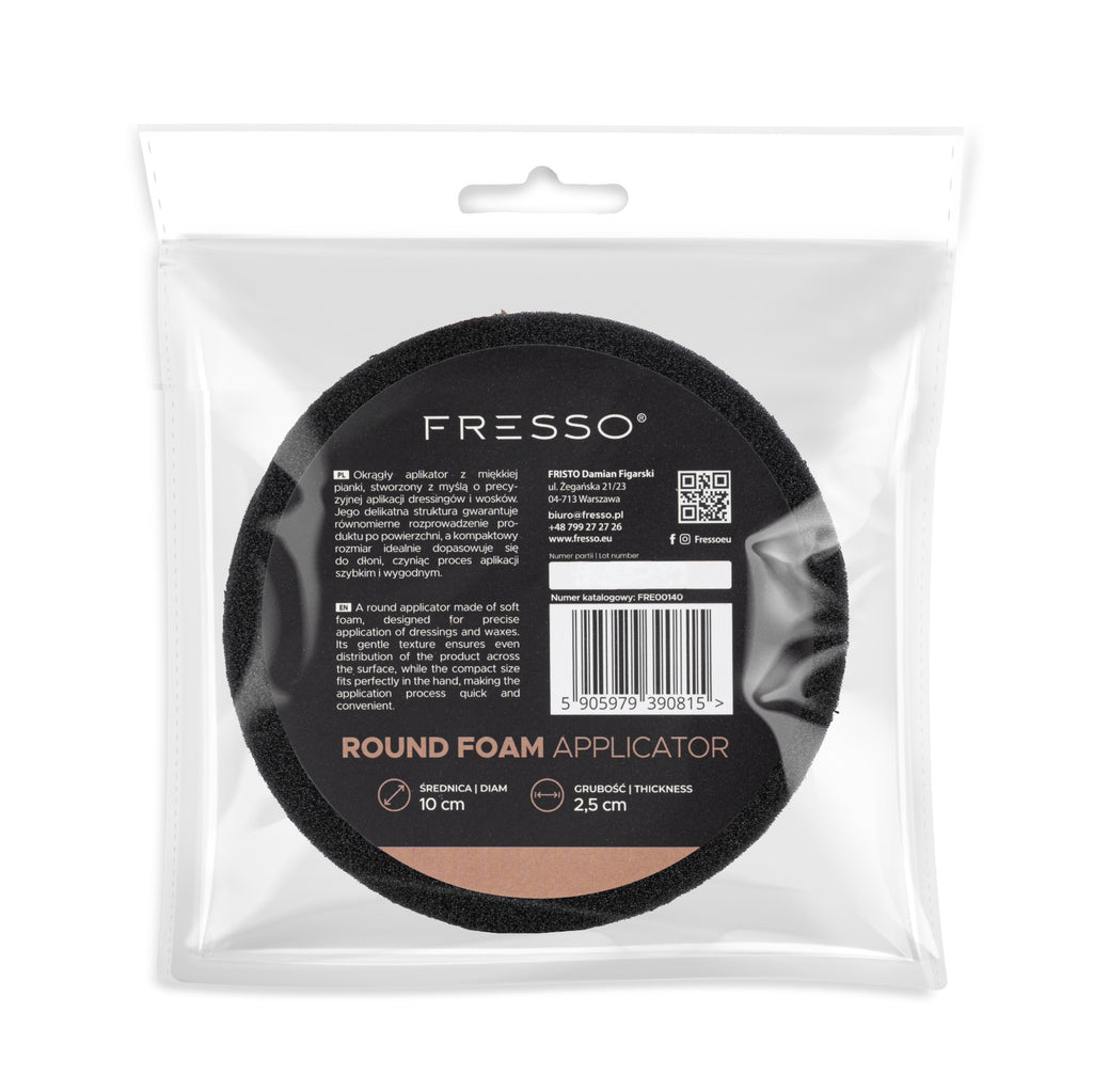 Fresso Round Foam Applicator