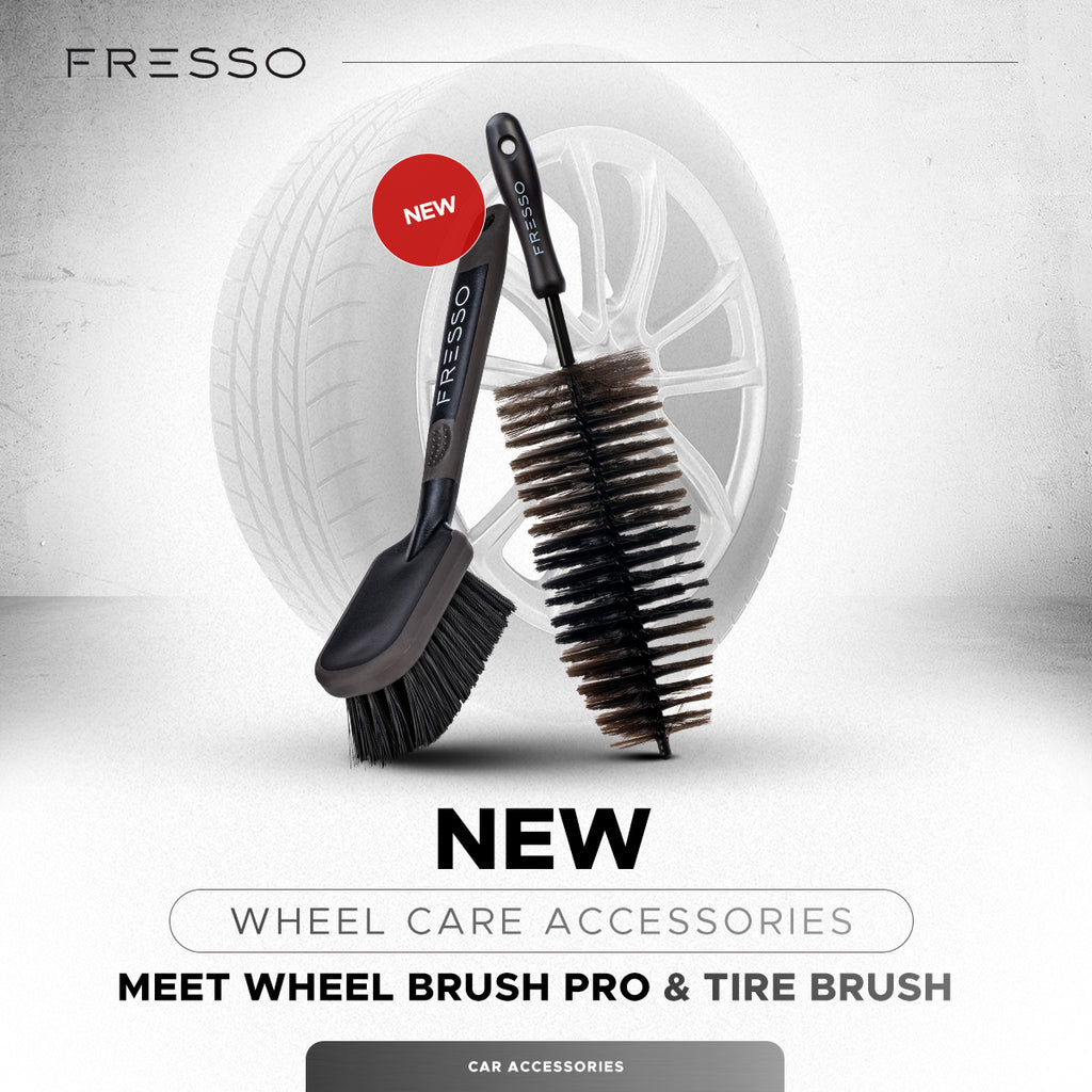 Fresso Tire and Wheel Brush SET